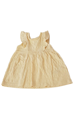 PRIMARK NAPSÁRGA KISLÁNY RUHA 68