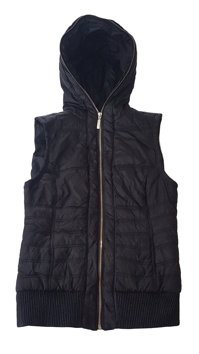 ÚJ NEW LOOK FEKETE SZÍNŰ, TRENDI KISLÁNY MELLÉNY 164 Hover Image