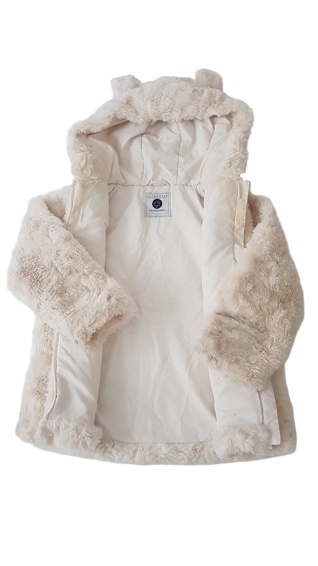 TU WELLSOFT KISLÁNY SZŐRME KABÁT 110-116 Main Image