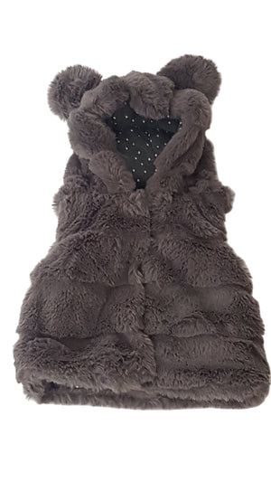 PRIMARK TRENDI , KISLÁNY WELLSOFT SZŐRME MELLÉNY 62