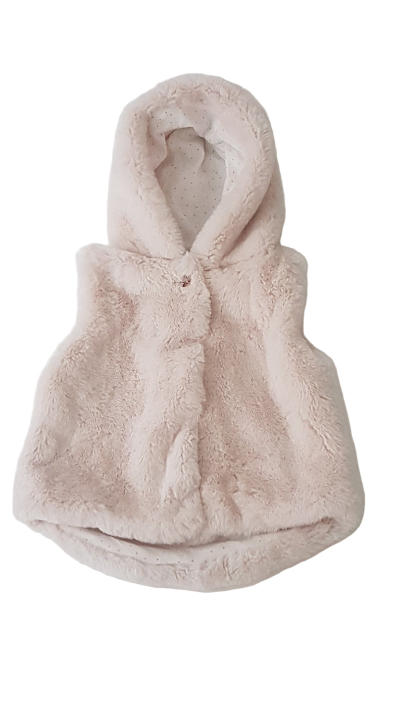 PRIMARK WELLSOFT KISLÁNY SZŐRME MELLÉNY 80