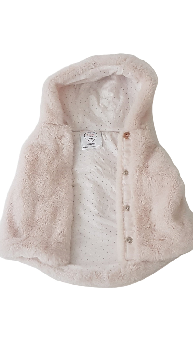 PRIMARK WELLSOFT KISLÁNY SZŐRME MELLÉNY 80