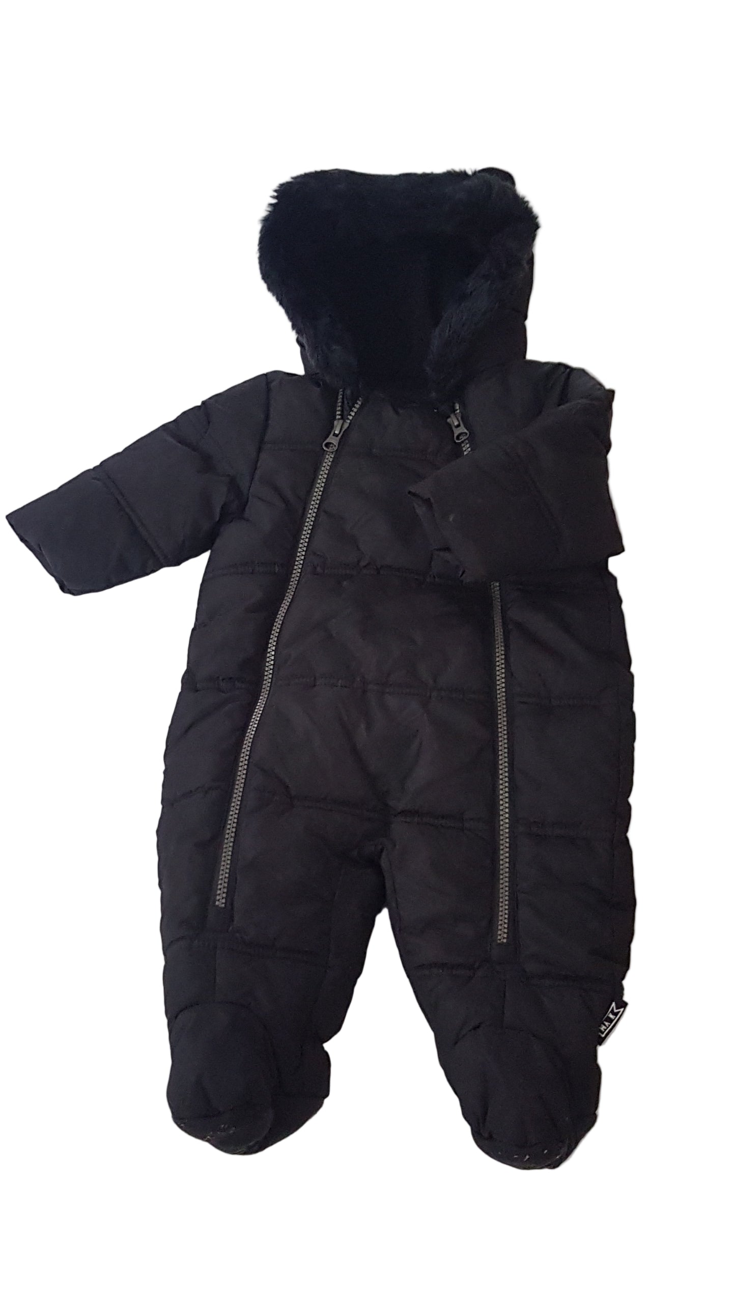 MOTHERCARE FEKETE SZÍNŰ, UNISEX OVERÁL 68