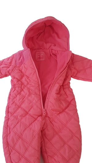 NEXT PINK SZÍNŰ KISLÁNY OVERÁL 74