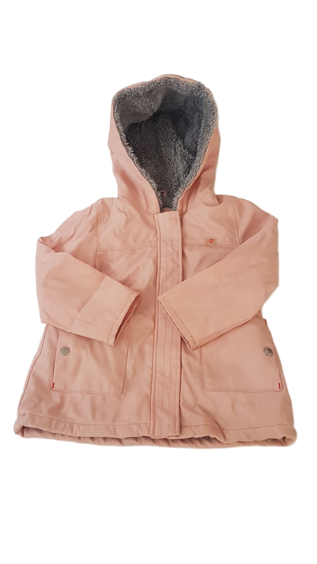 ZARA PÚDER SZÍNŰ, BUNDÁS, KISLÁNY  ESŐKABÁT  104 Hover Image