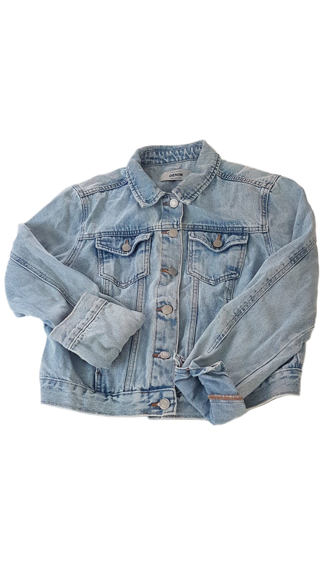 NEW LOOK KOPTATOTT KISLÁNY FARMERDZSEKI 176 Hover Image