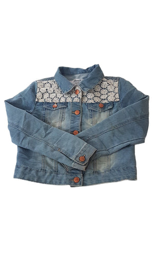 DENIM CO. KOPTATOTT KISLÁNY FARMERDZSEKI 152