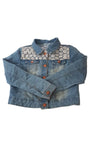 DENIM CO. KOPTATOTT KISLÁNY FARMERDZSEKI 152