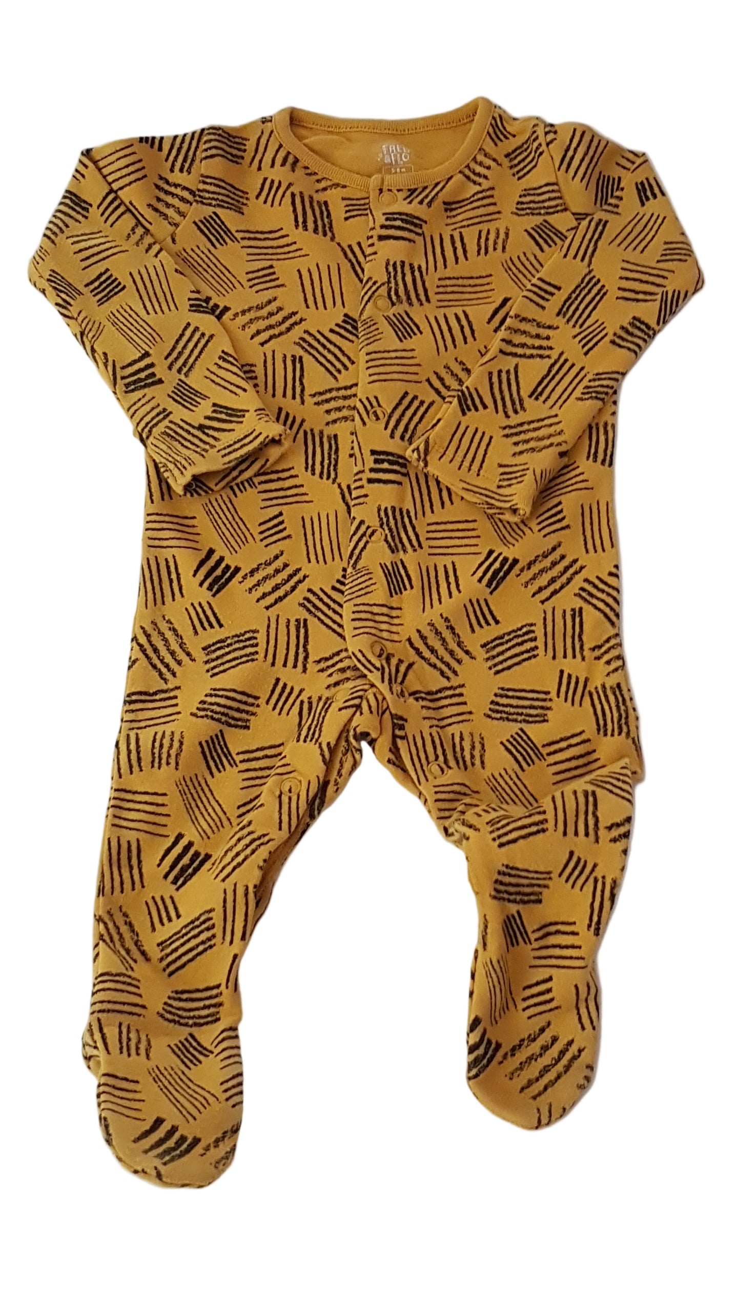 F&F MUSTÁR SZÍNŰ UNISEX RUGDALÓZÓ 68