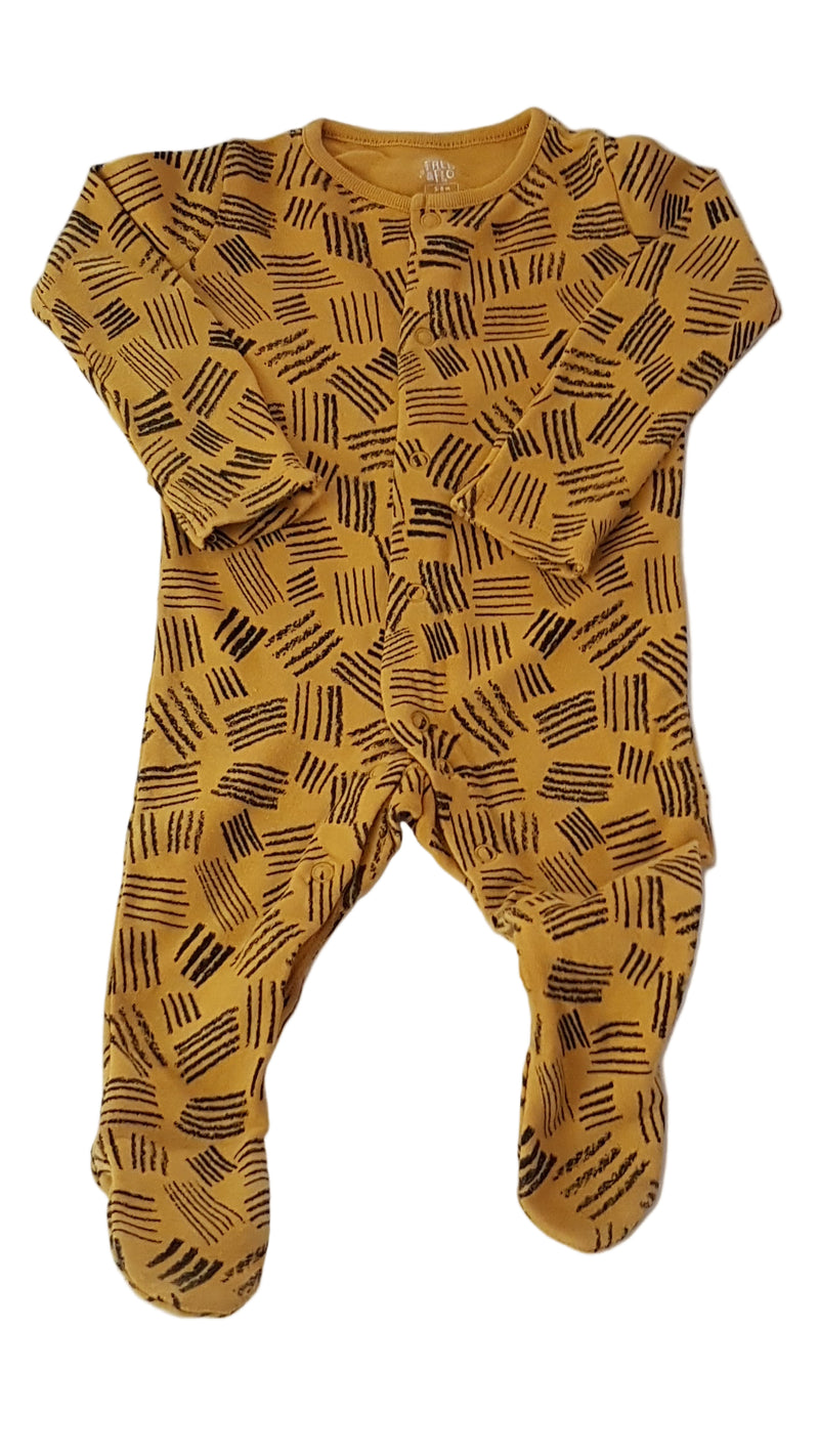 F&F MUSTÁR SZÍNŰ UNISEX RUGDALÓZÓ 68