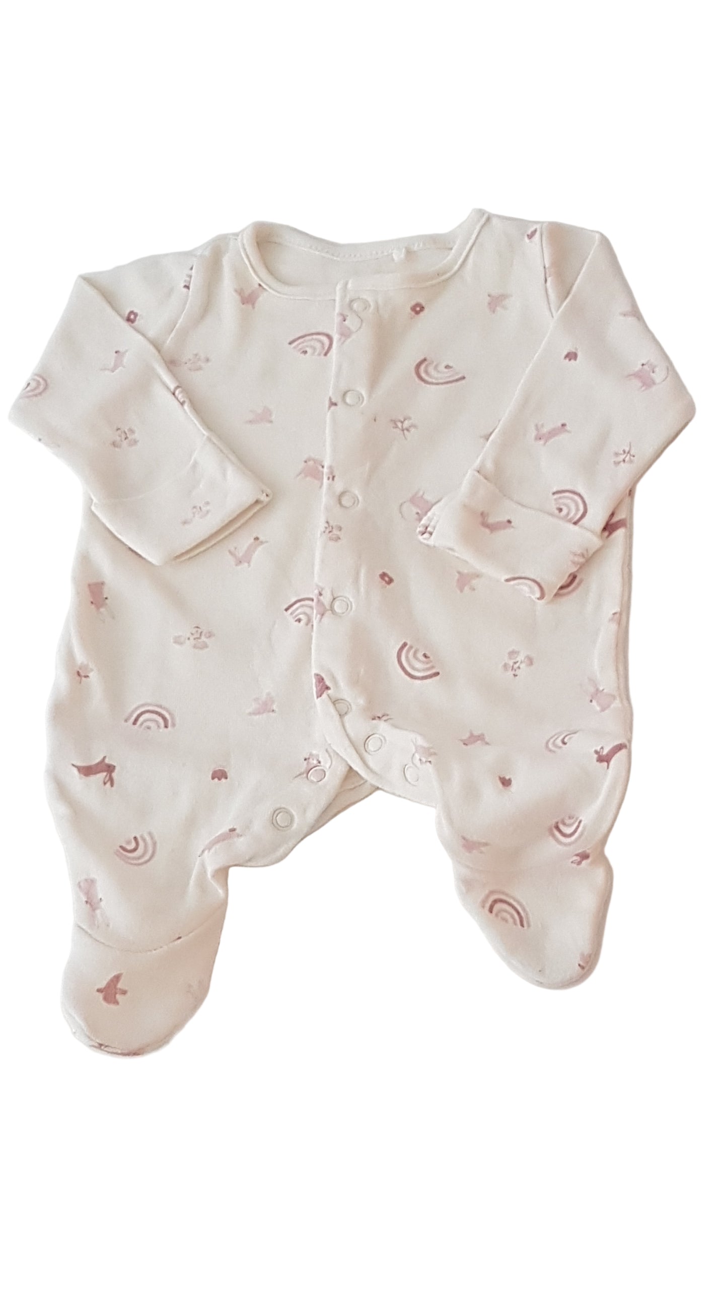 TU ÁLLATOS, SZIVÁRVÁNYOS KISLÁNY RUGDALÓZÓ 50