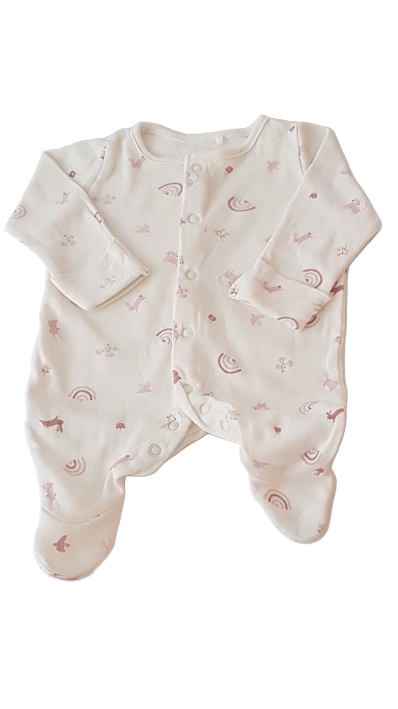 TU ÁLLATOS, SZIVÁRVÁNYOS KISLÁNY RUGDALÓZÓ 50