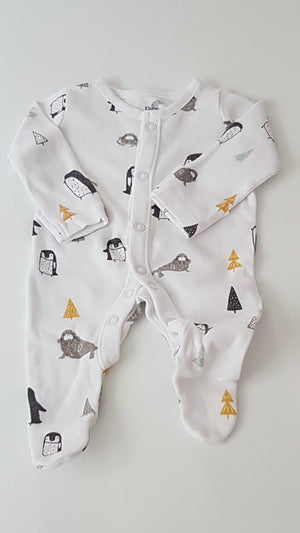 F&F ÁLLATOS,ORGANIKUS PAMUT UNISEX BODY 50
