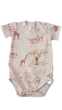 MAKHA SZAFARI MINTÁS UNISEX BODY 86