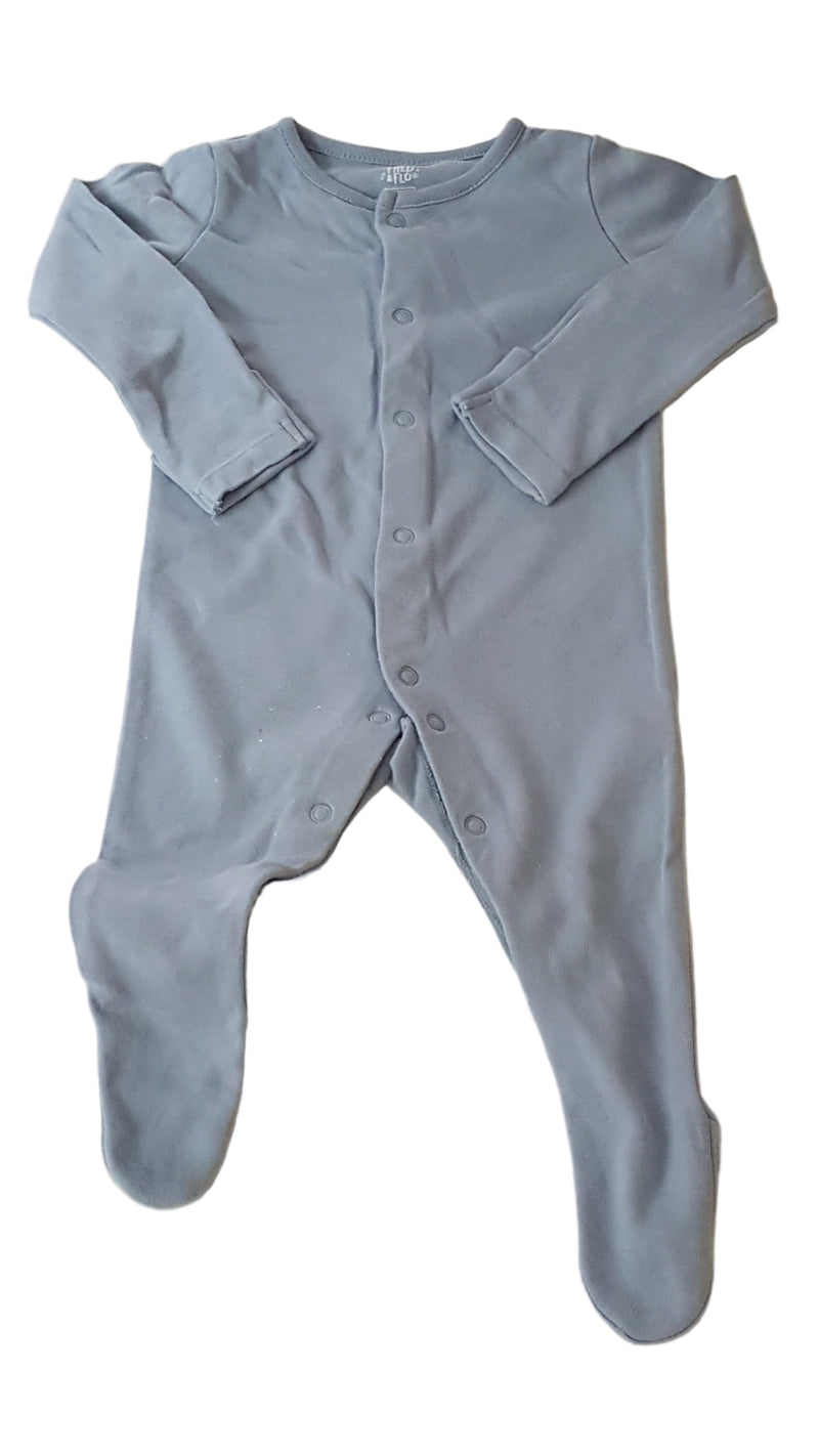 F&F VILÁGOSKÉK KISFIÚ RUGDALÓZÓ 68