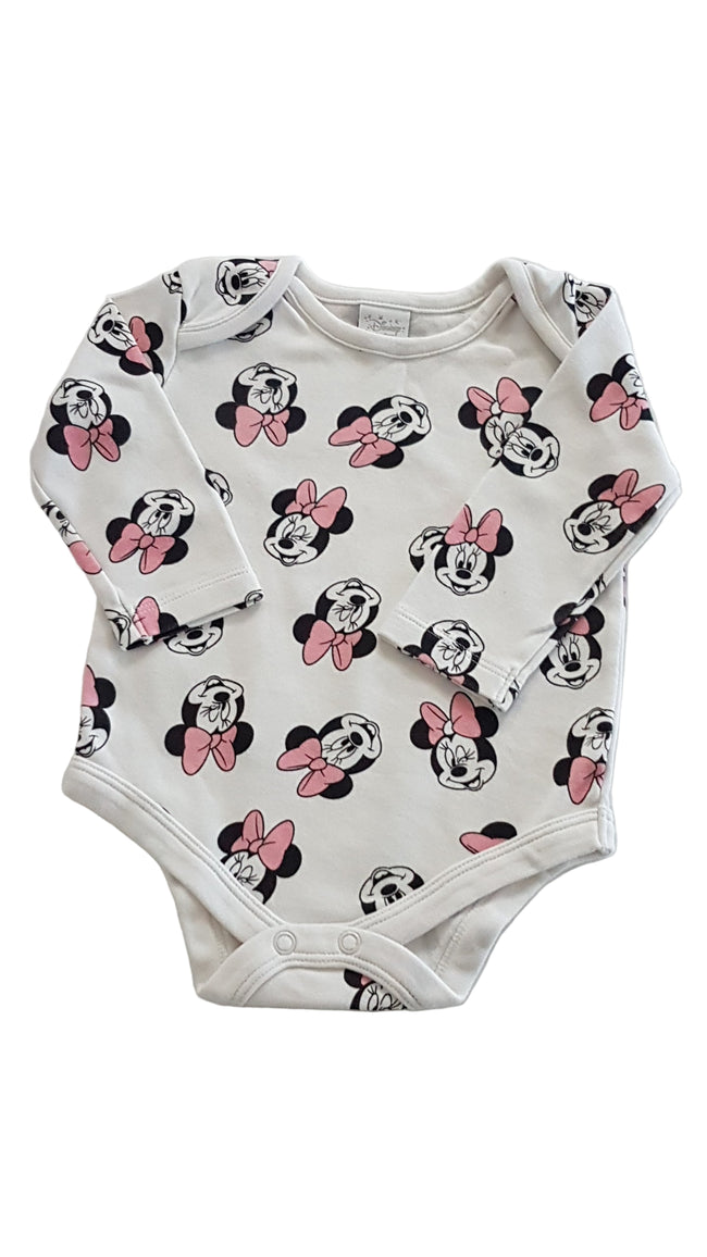DISNEY BABY MINNIE MOUSE CUKI KISLÁNY BODY 68 Hover Image