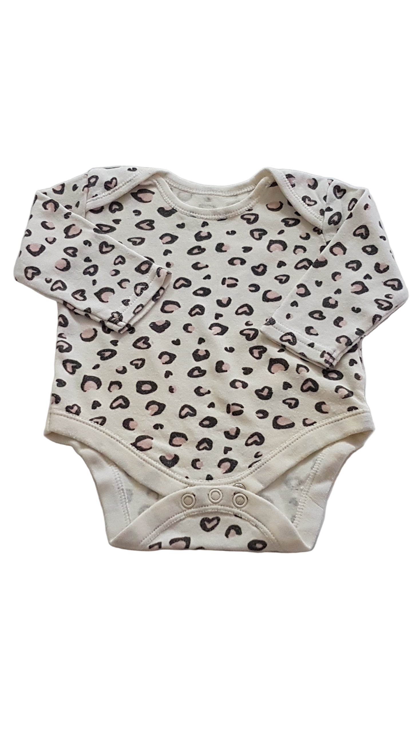 PRIMARK OCELOT MINTÁS KISLÁNY BODY 62