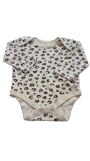 PRIMARK OCELOT MINTÁS KISLÁNY BODY 62