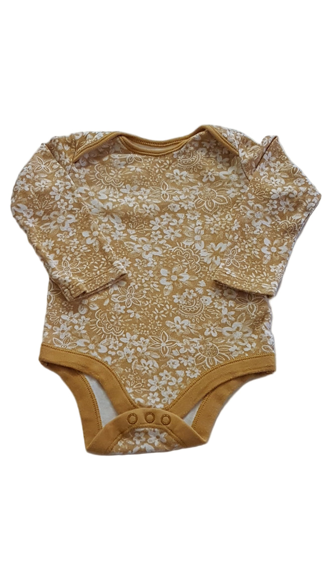 TU MUSTÁR SZÍNŰ KISLÁNY BODY 68-74 Hover Image