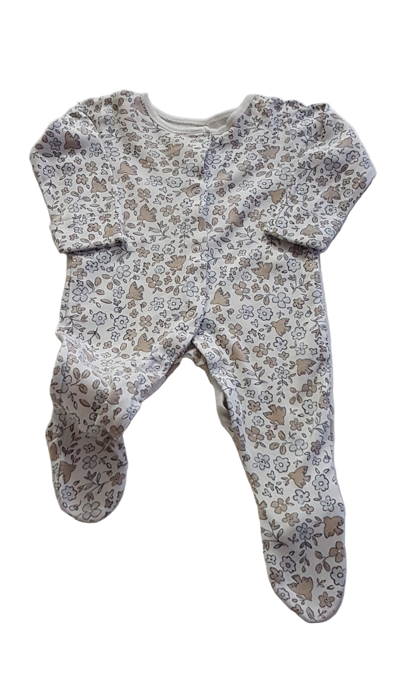 GEORGE APRÓ VIRÁGOS KISLÁNY RUGDALÓZÓ 56-62