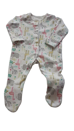 GEORGE SZÍNES ÁLLATOS UNISEX RUGDALÓZÓ 56-62