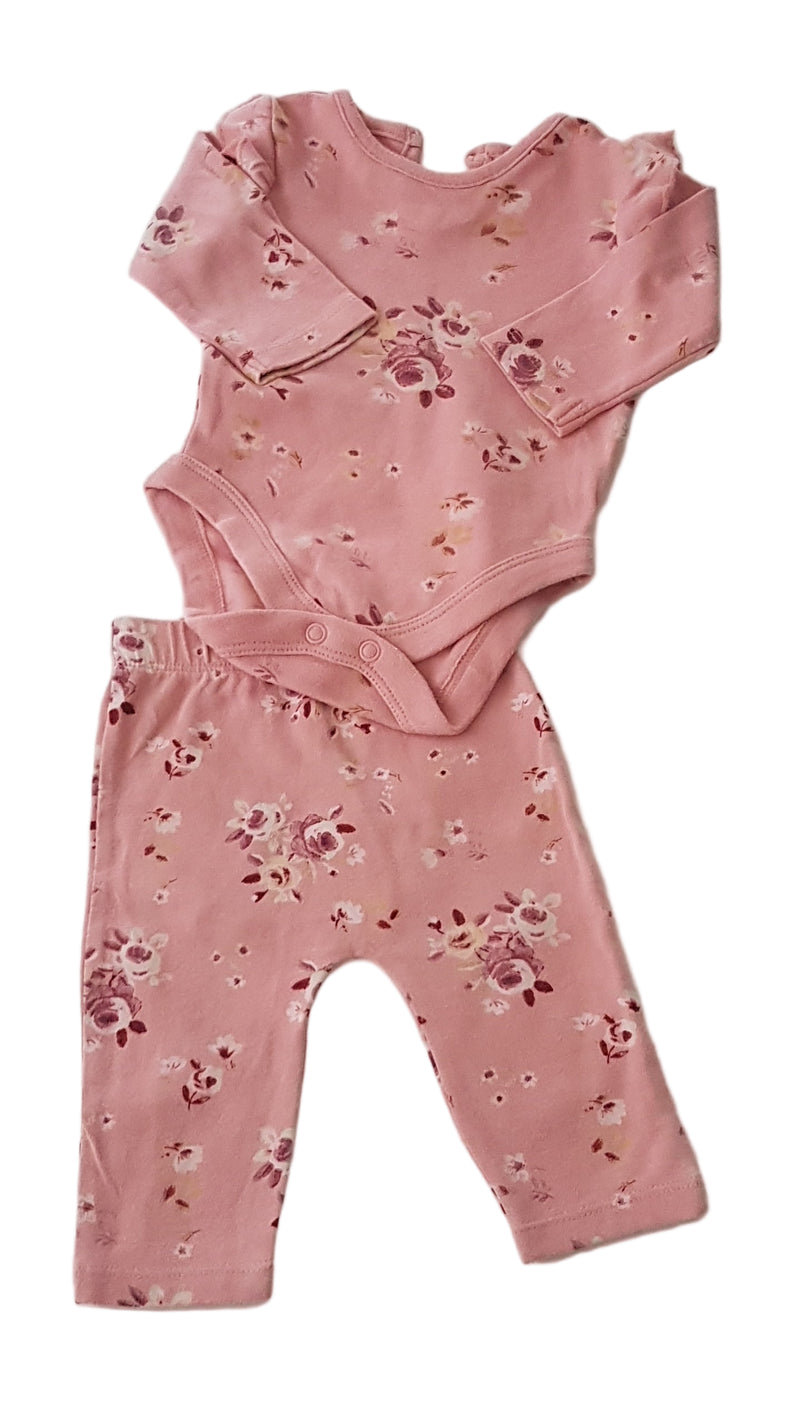 GEORGE CSODASZÉP VIRÁGOS KISLÁNY SZETT 56-62