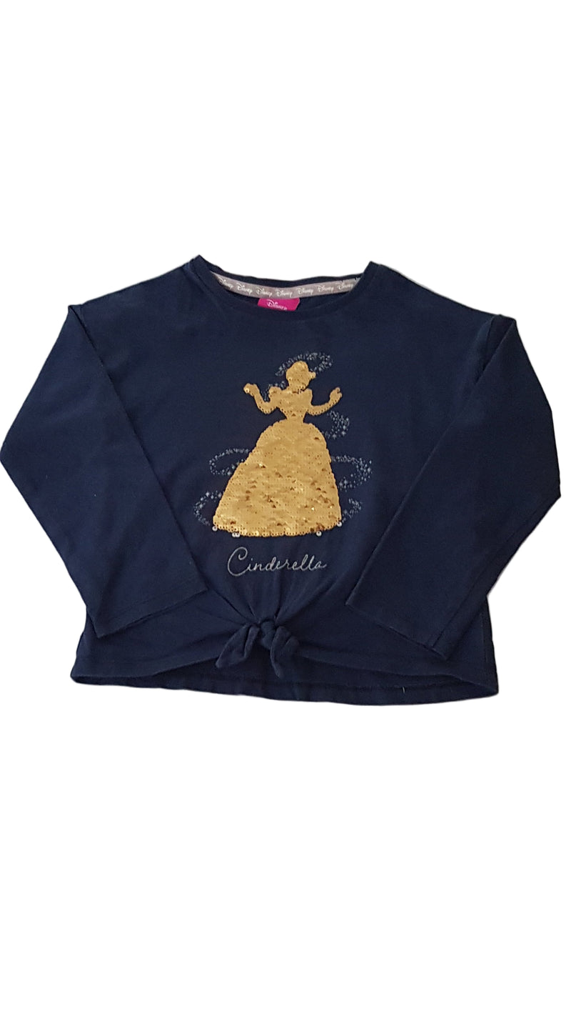 TU DISNEY CINDERELLA FLITTERES KISLÁNY FELSŐ 104-110