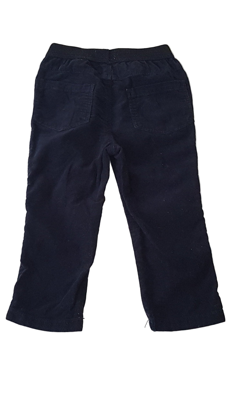 R MINI SÖTÉTKÉK, KORDBÁRSONY KISLÁNY NADRÁG CSILLOGÓS GUMIS DERÉKRÉSSZEL  92