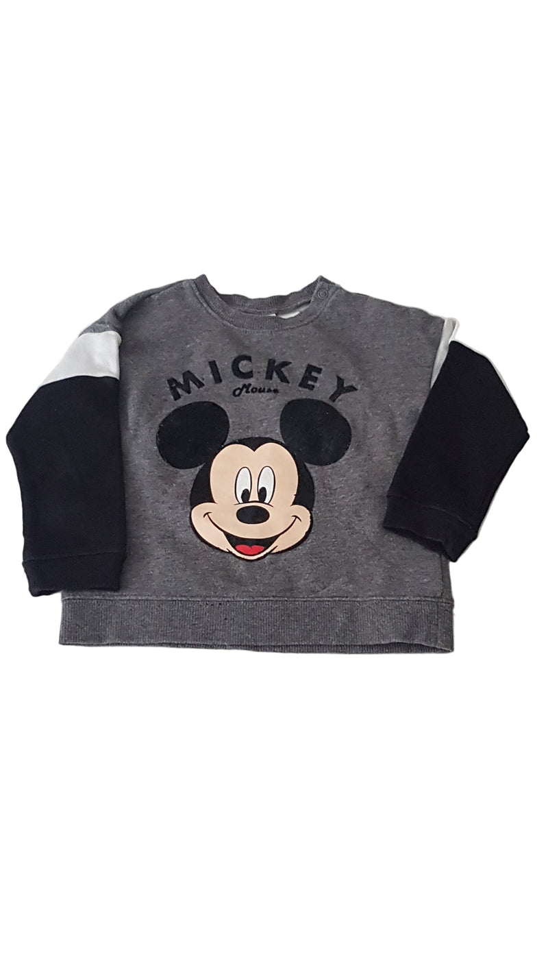 H&M DISNEY MICKEY MOUSE KISFIÚ PULÓVER 86