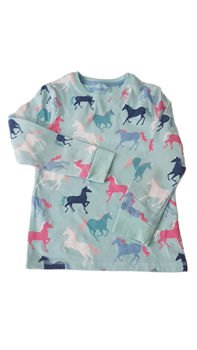 M&S UNICORN MINTÁS KISLÁNY PIZSAMA FELSŐ 110 Hover Image