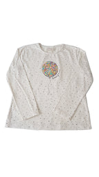 ZARA KIDS SZÍNES FLITTERES KISLÁNY FELSŐ 122