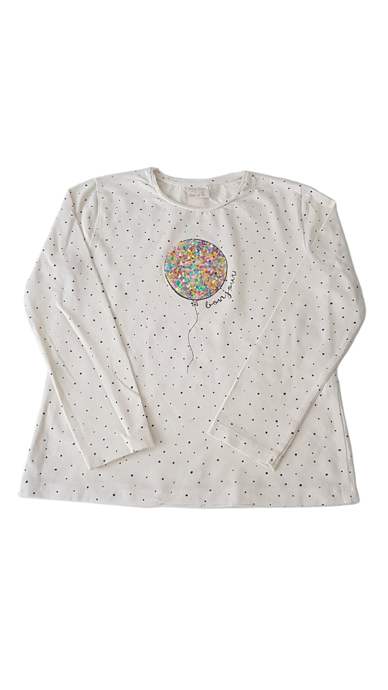 ZARA KIDS SZÍNES FLITTERES KISLÁNY FELSŐ 122