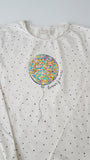 ZARA KIDS SZÍNES FLITTERES KISLÁNY FELSŐ 122