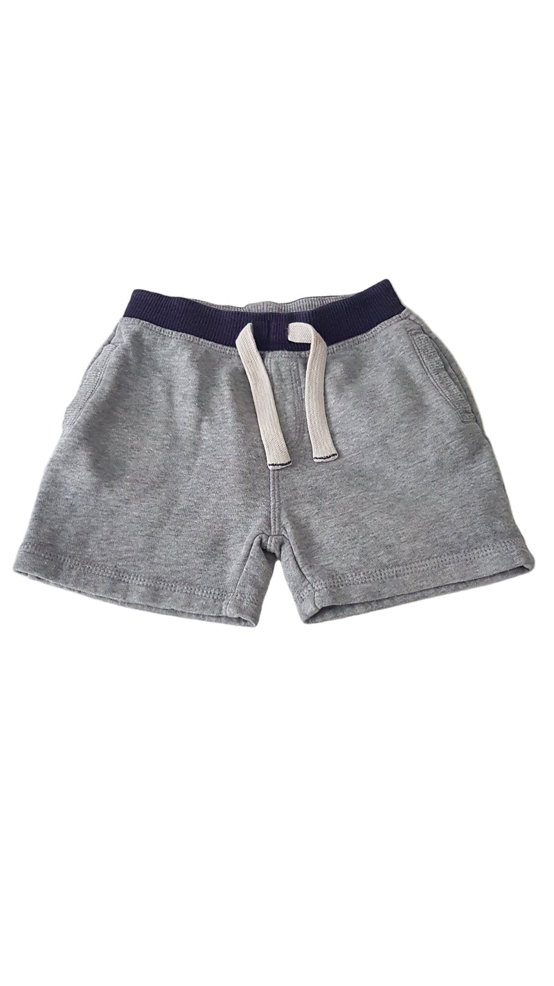 MATALAN SZÜRKE SZÍNŰ KISFIÚ PAMUT RÖVIDNADRÁG 74-80