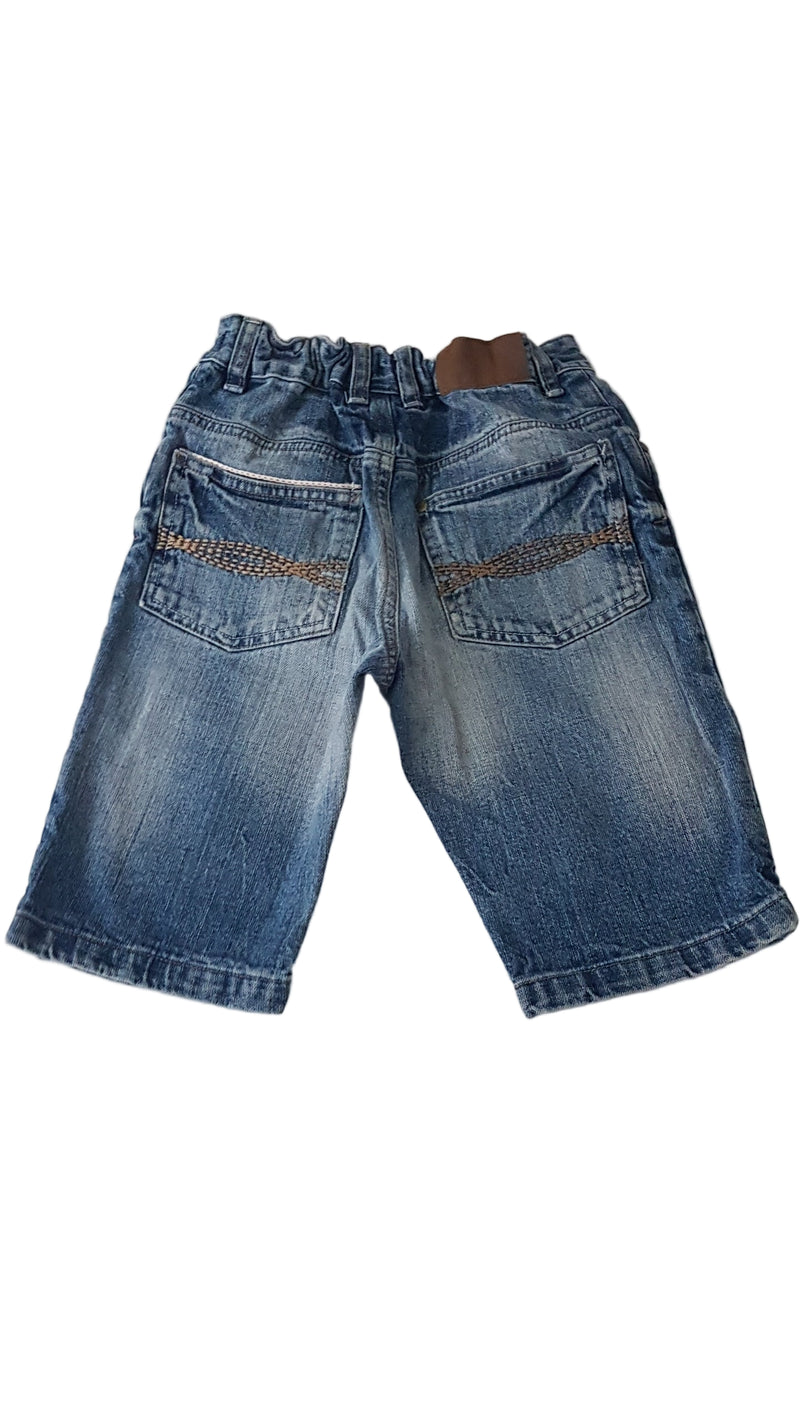 NEXT KOPTATOTT, KISFIÚ  BERMUDA ÁLLÍTHATÓ GUMIS DERÉKRÉSSZEL 128