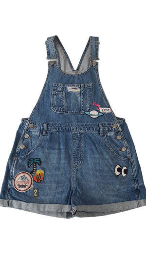 TOPSHOP KANTÁROS KISLÁNY FARMERNADRÁG  164-176