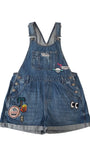 TOPSHOP KANTÁROS KISLÁNY FARMERNADRÁG  164-176
