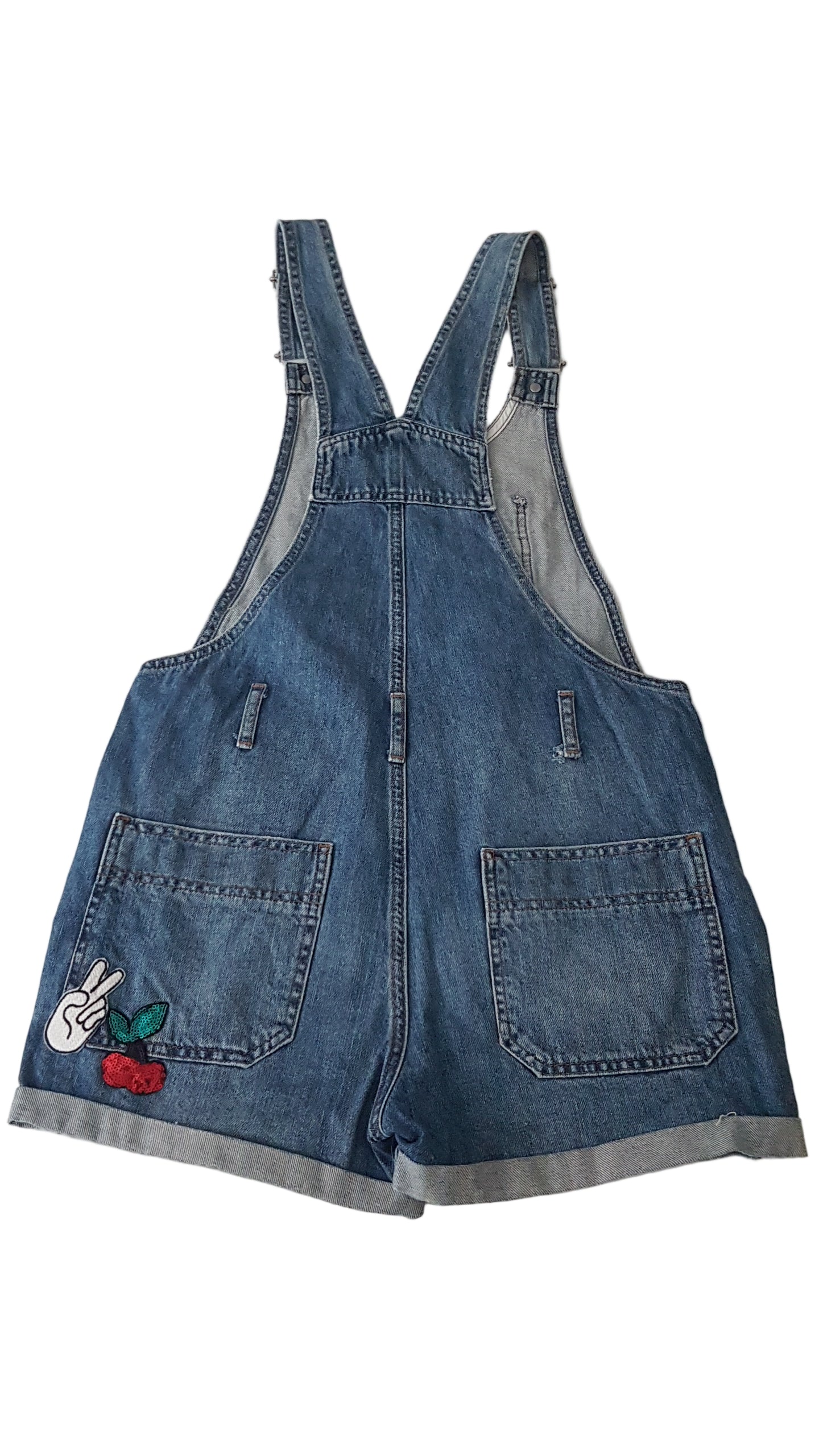 TOPSHOP KANTÁROS KISLÁNY FARMERNADRÁG  164-176