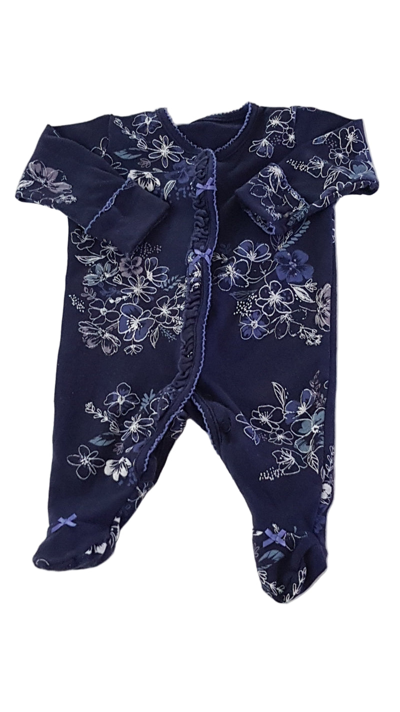 GEORGE CSODASZÉP VIRÁGOS KISLÁNY RUGDALÓZÓ 50-56