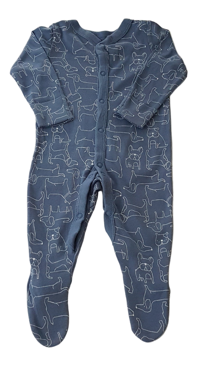 TU KUTYÁS KISFIÚ RUGDALÓZÓ 62-68