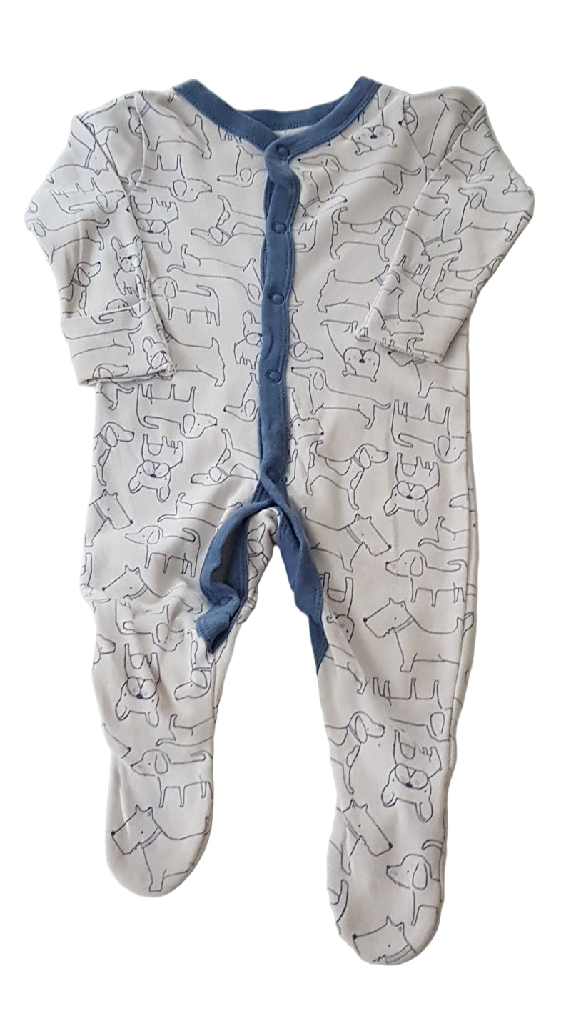 TU KUTYÁS KISFIÚ RUGDALÓZÓ 62-68