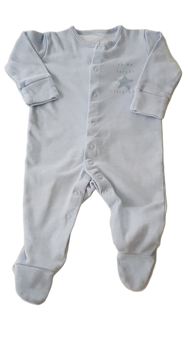 MATALAN VILÁGOSKÉK , CSILLAGOS KISFIÚ RUGDALÓZÓ 68 Hover Image