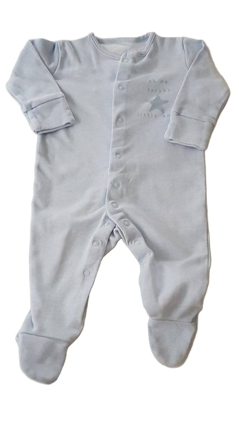 MATALAN VILÁGOSKÉK , CSILLAGOS KISFIÚ RUGDALÓZÓ 68