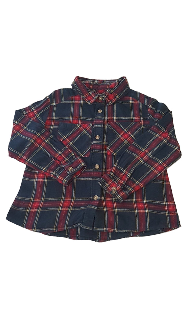 ZARA KOCKÁS KISLÁNY ING  104 Hover Image