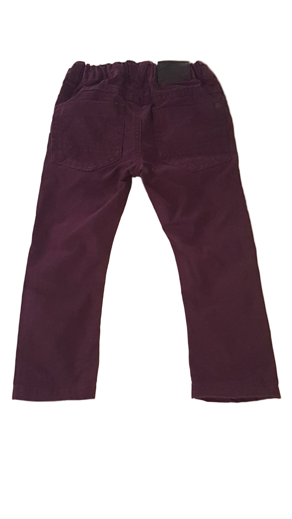 NEXT BURGUNDI SZÍNŰ  KISFIÚ NADRÁG ÁLLÍTHATÓ GUMIS DERÉKRÉSSZEL 92