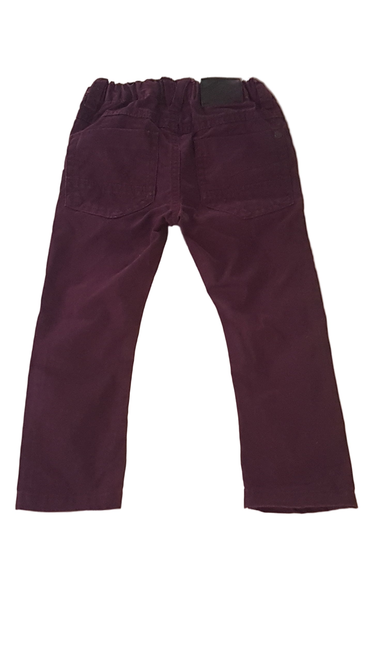 NEXT BURGUNDI SZÍNŰ  KISFIÚ NADRÁG ÁLLÍTHATÓ GUMIS DERÉKRÉSSZEL 92