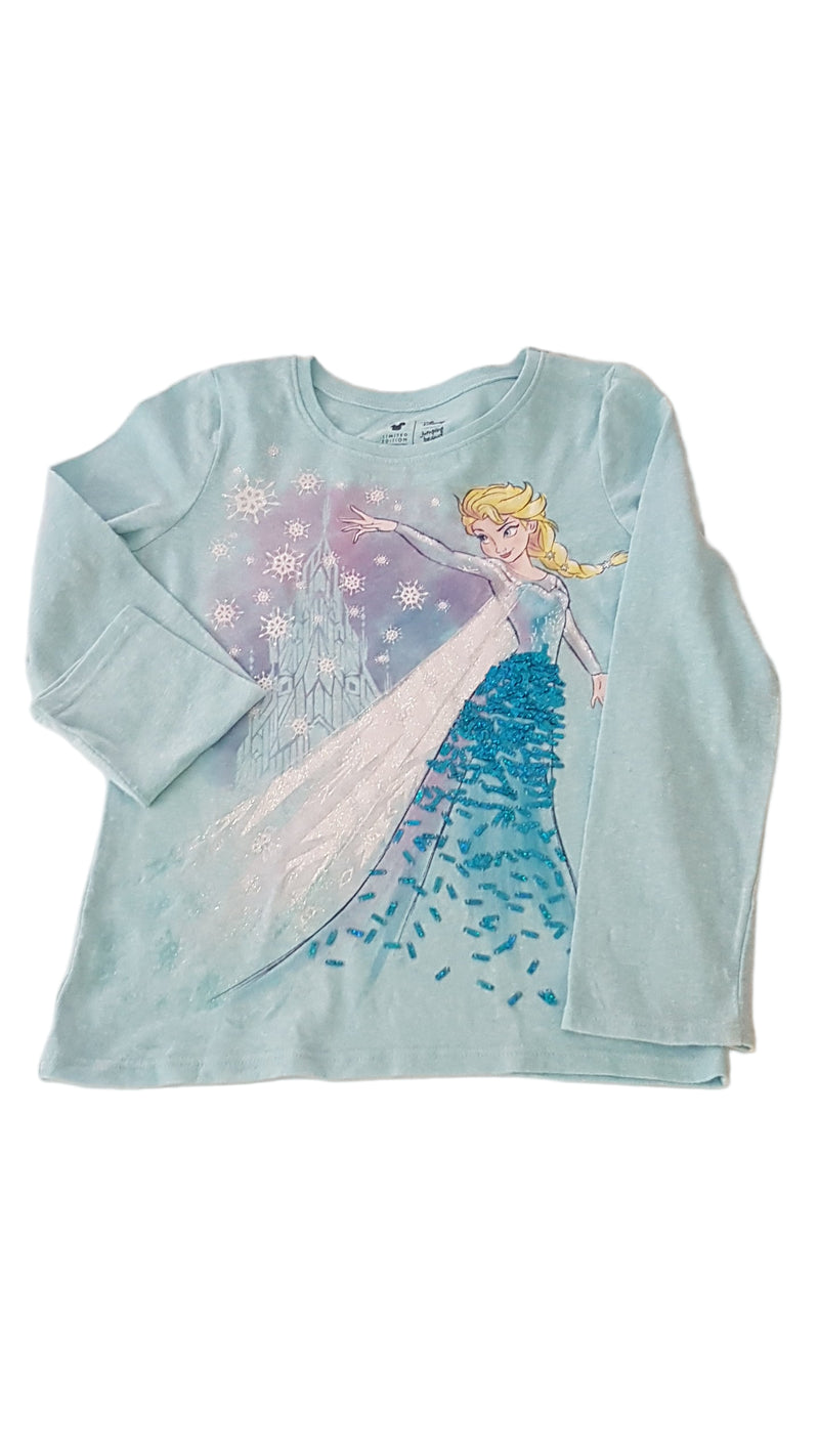 DISNEY ELSA  CSODASZÉP CSILLOGÓS KISLÁNY FELSŐ 110