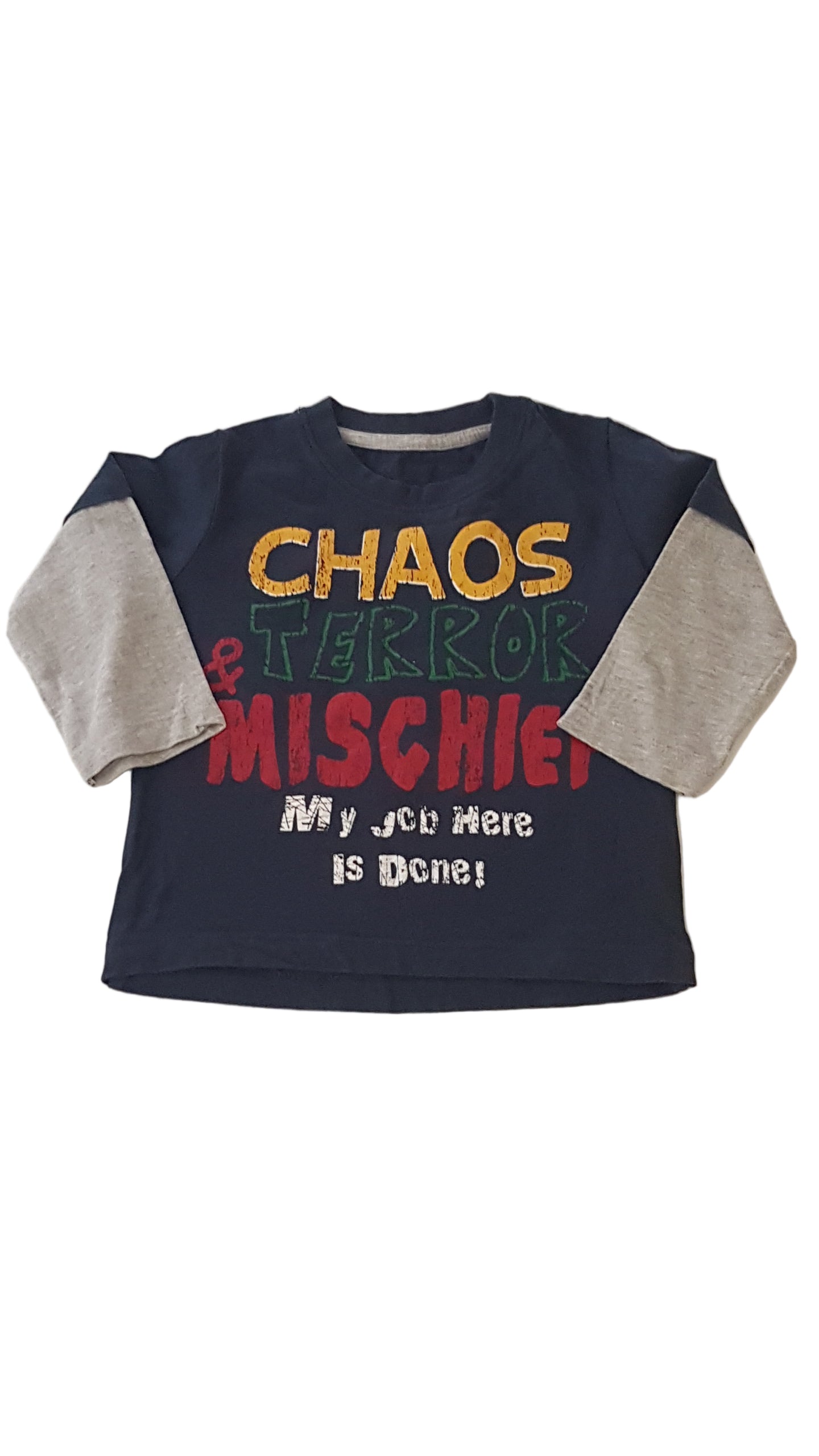 MATALAN SZÍNES FELIRATOS KISFIÚ FELSŐ 86