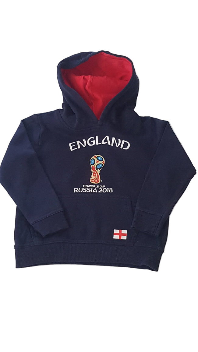 FIFA WORLD CUP ENGLAND FELIRATOS KISFIÚ KAPUCNIS PULÓVER 104 Hover Image
