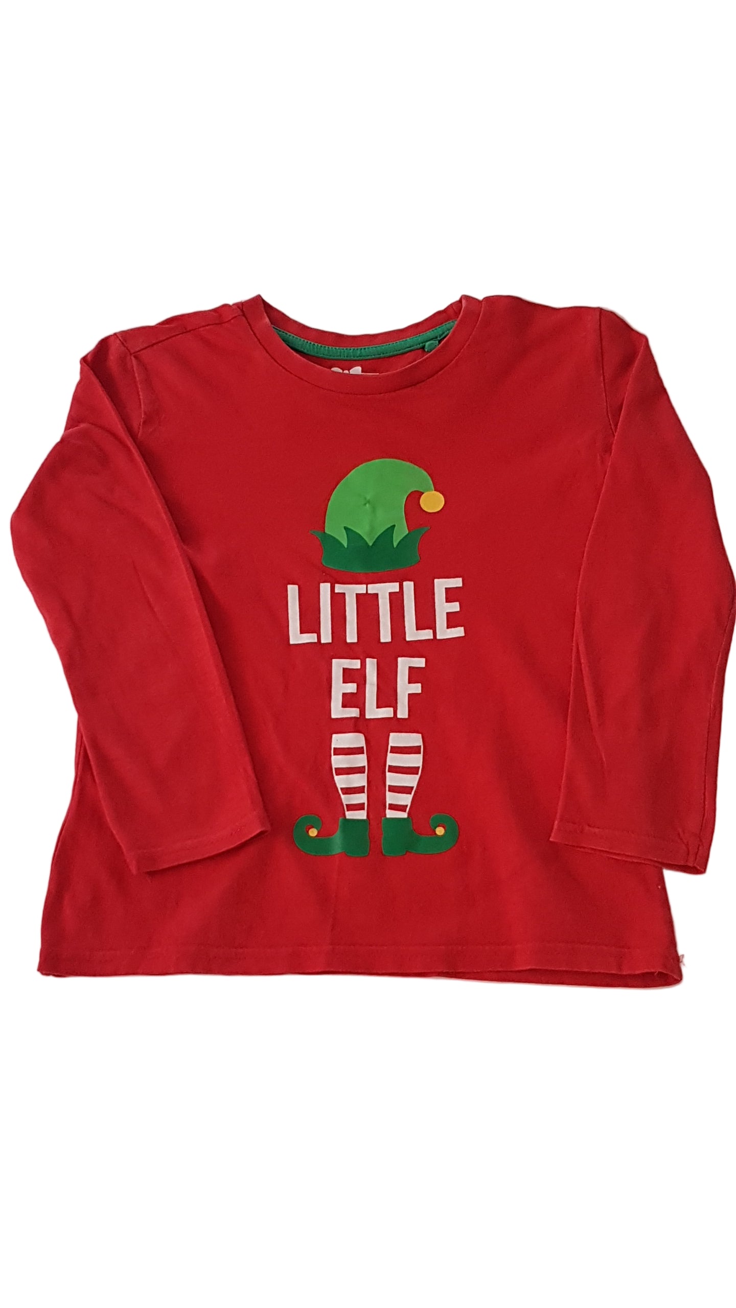 R.N.G. LITTLE ELF , KARÁCSONYOS KISFIÚ FELSŐ 110-116